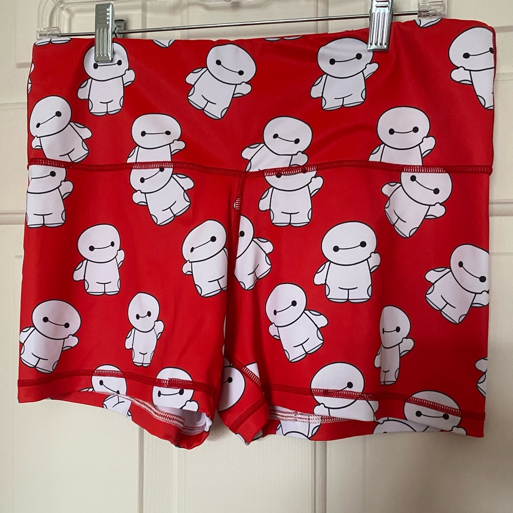 United Lifters Baymax athletic shorts women’s plus size 3XL